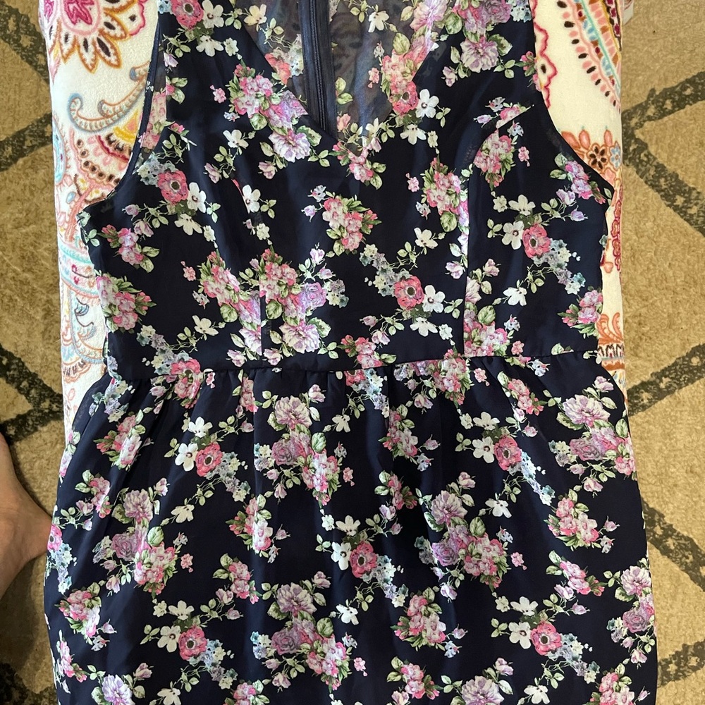 Floral Sleeveless Dress